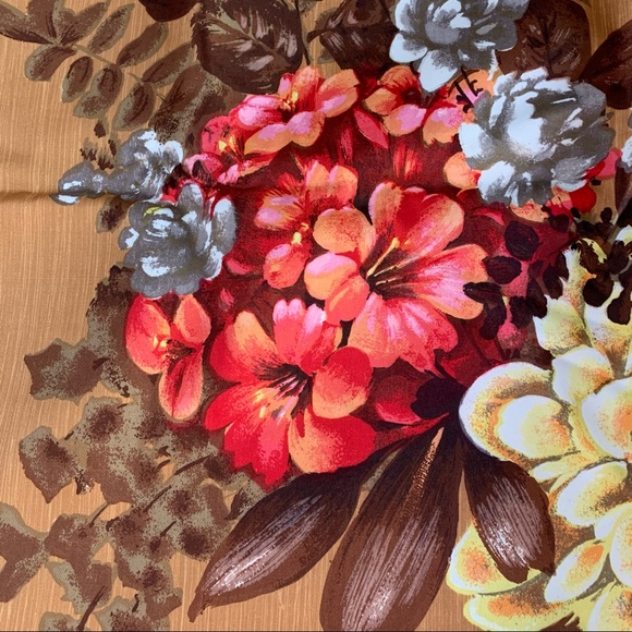 60s Floral Panel Set Fabric - Picture 3 of 7